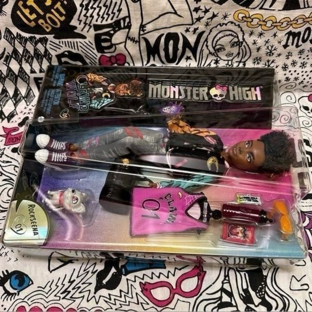 Monster High CLAW WOLF Doll Boy - Picture 6 of 7